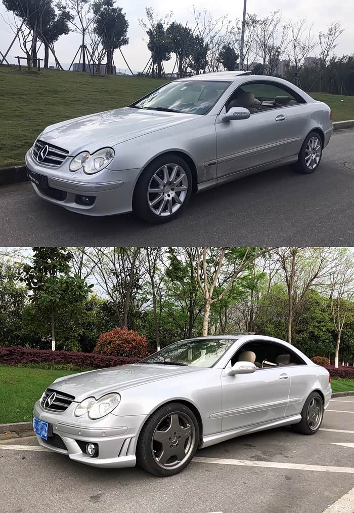 奔驰clk350amg硬顶