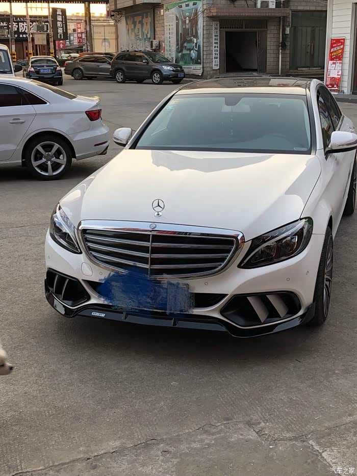 奔驰c立标改装socool