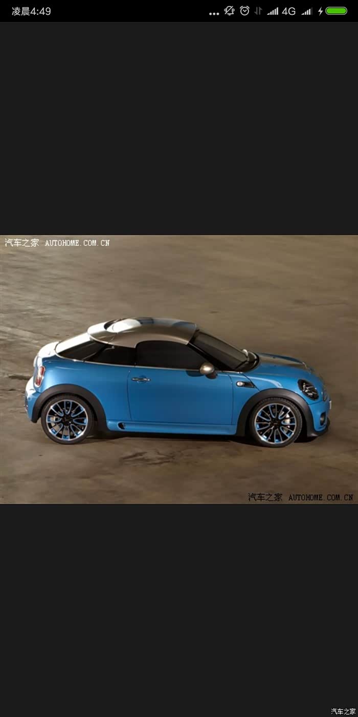 minicooperscoupe发点棒球帽的美照