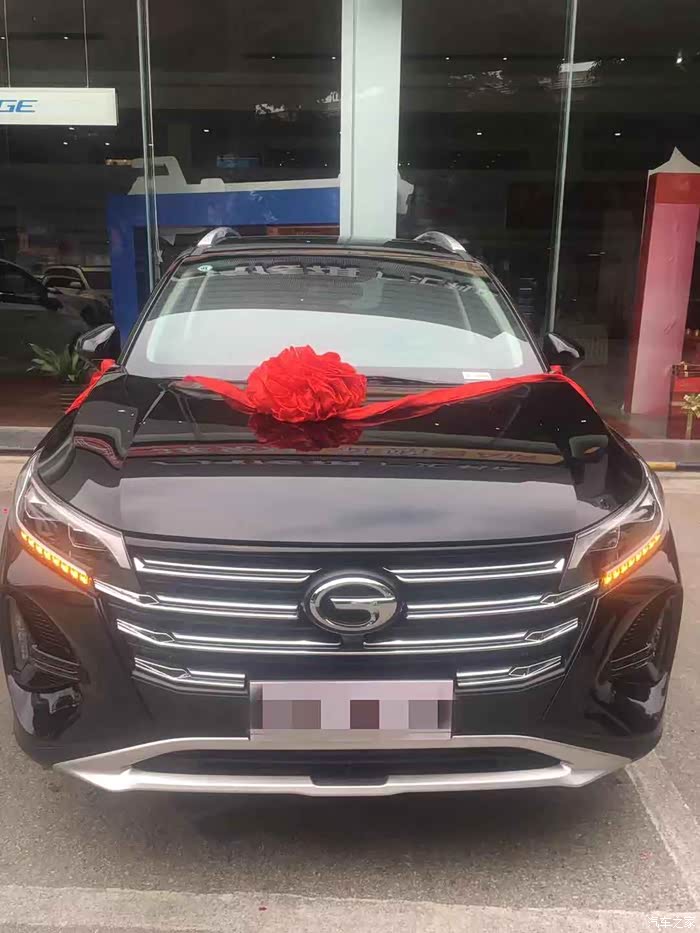 【图】喜提黑武士gs4,帅炸了!_传祺gs4论坛_汽车之家论坛