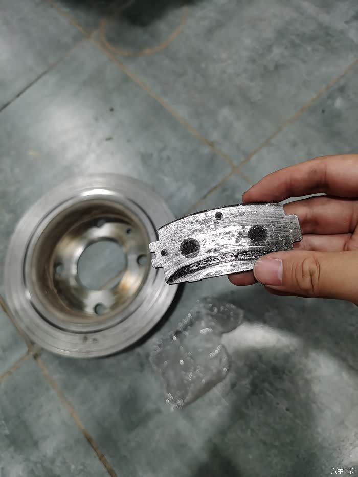 刹车盘磨损
