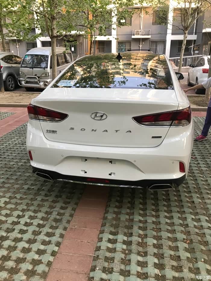 0t珍珠白提车作业_索纳塔论坛_汽车之家论坛