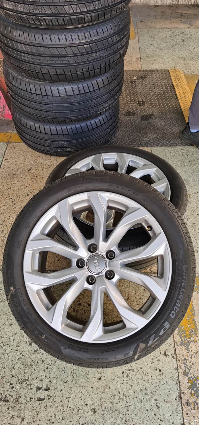 9万公里换轮胎_奥迪a6l/a6(进口)论坛_汽车之家论坛