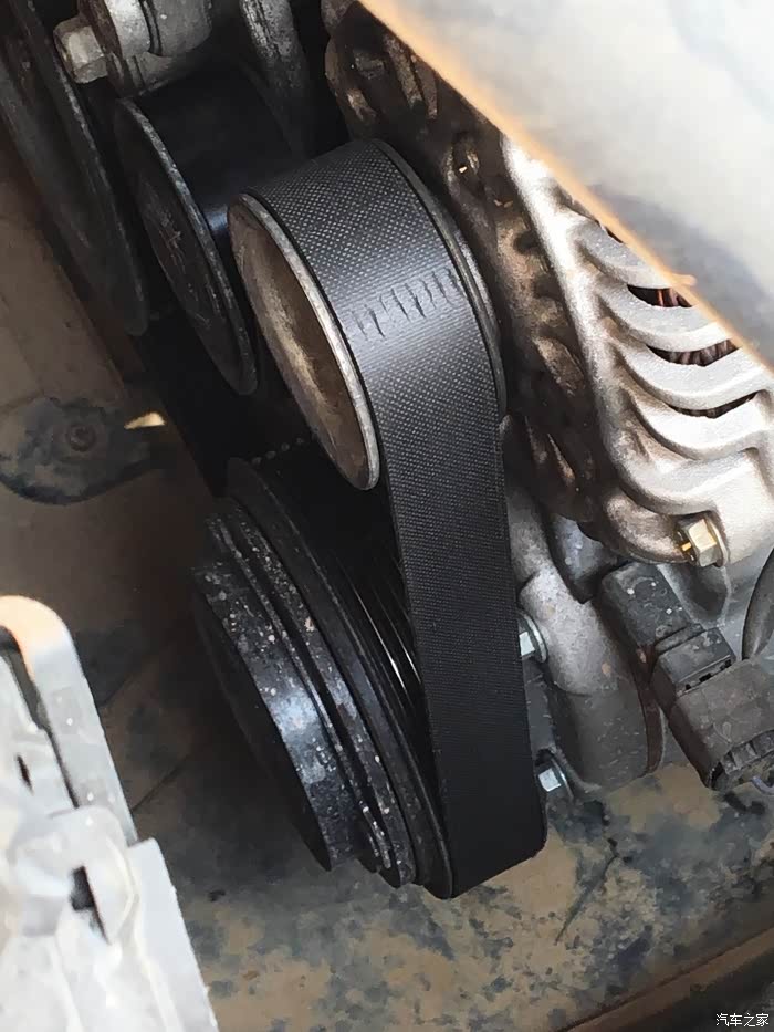 发电机皮带断线头