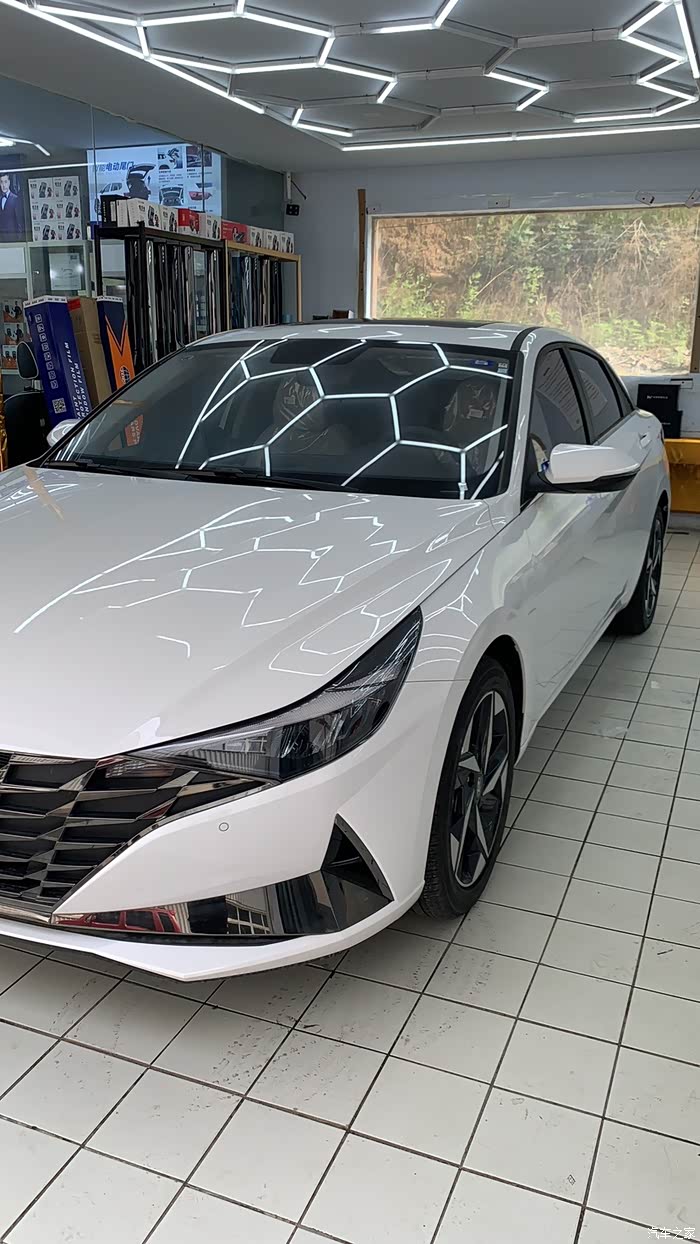 【图】小伊贴膜,安排上,_伊兰特论坛_汽车之家论坛