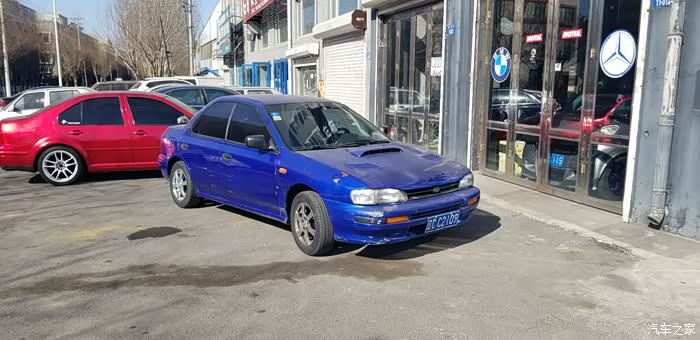 稀有车05年上牌斯巴鲁gc5