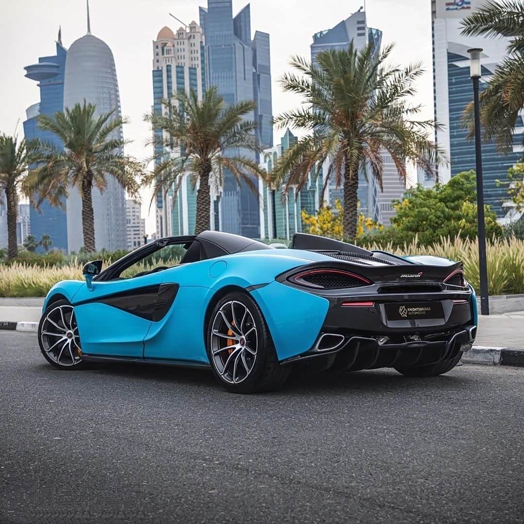 迈凯伦570s敞篷车的造型非常受大家欢迎.