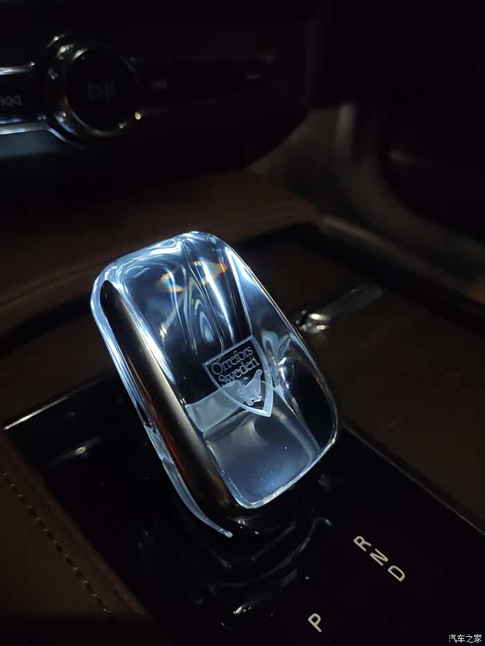 盛夏晒爱车黑夜模式下的s90水晶档把大赏