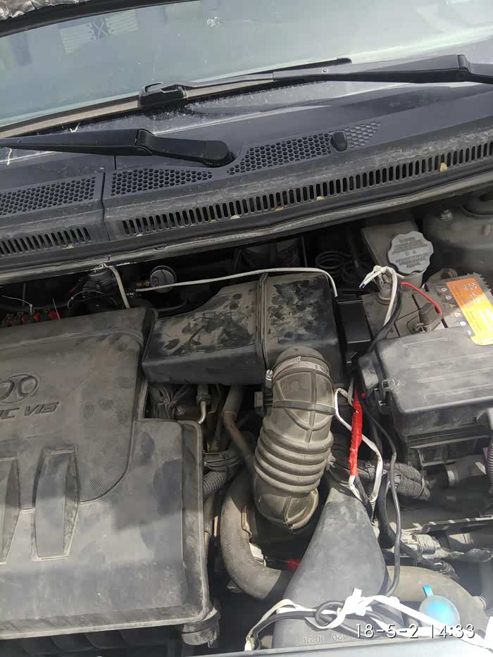 改完动力损失就一点点. 跑了60多公里故障灯亮,1.混合比稀2.缸