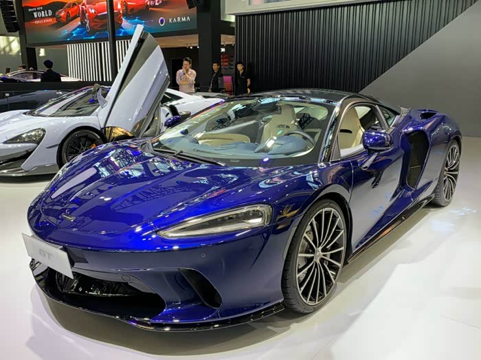 广州车展上的迈凯伦gt