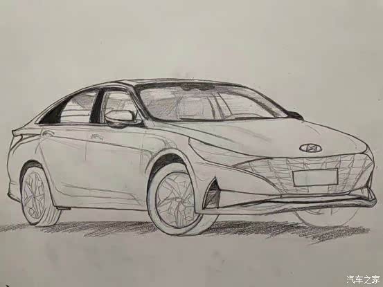 夏日速度与激情手绘伊兰特