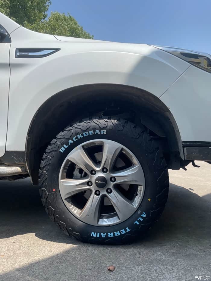 哈弗h9换黑熊at2全地形越野轮胎提升越野性能