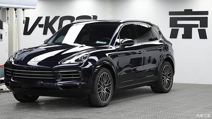 全新保时捷卡宴施工全车透明隐形车衣,从新保护---北京一老郭