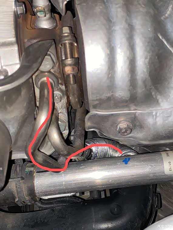 【图】更换涡轮水管_宝马1系论坛_汽车之家论坛