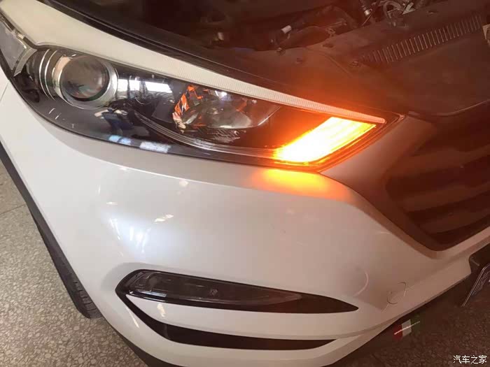 途胜更换led转向灯