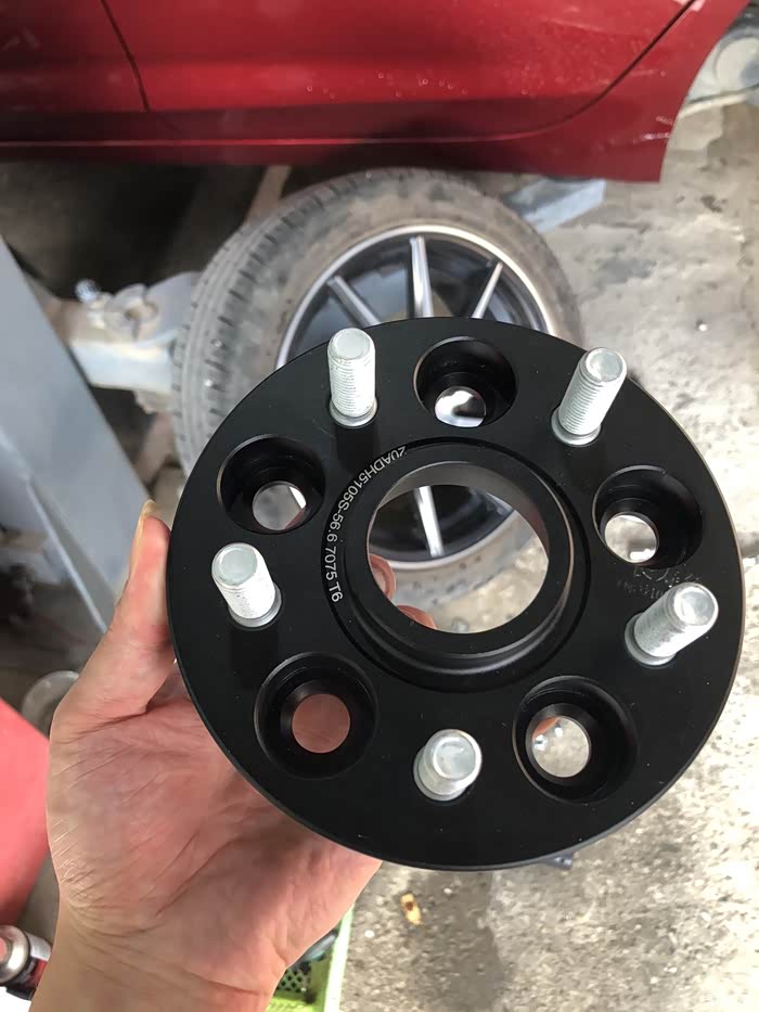 威朗改装17寸轮毂法兰盘