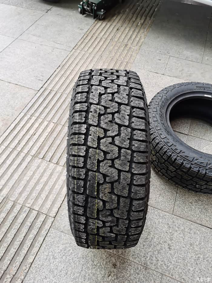 终于找到了适合途达的原尺寸at胎