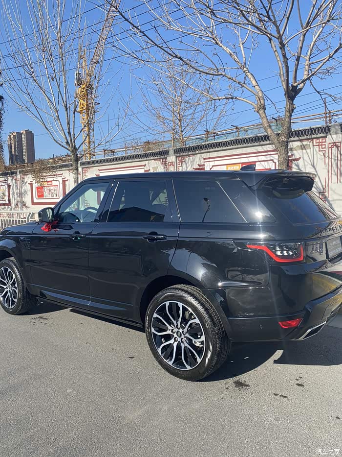 【图】21款路虎揽运黑耀版提车发图_揽胜运动版论坛_汽车之家论坛