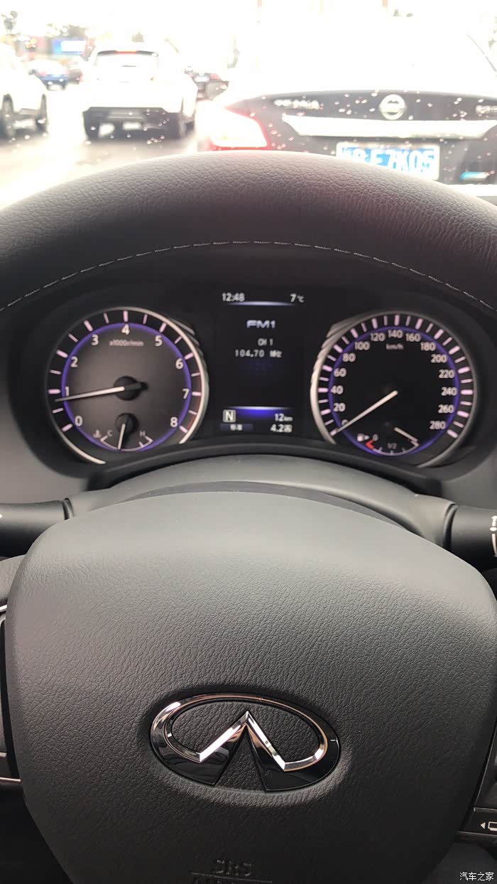 提车二天第一次发表英菲尼迪q50l