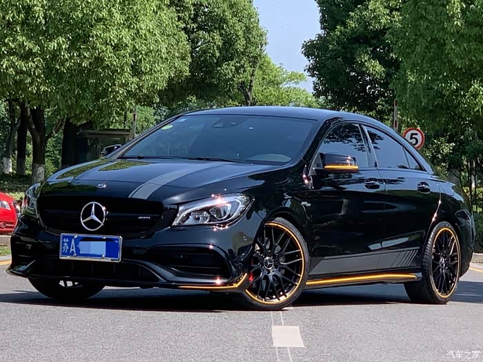 【图】17款cla45 暗夜雷霆版_奔驰amg论坛_汽车之家论坛