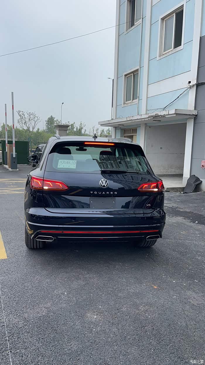 【图】魔都喜提锐享曜黑皓夜蓝_途锐论坛_汽车之家论坛