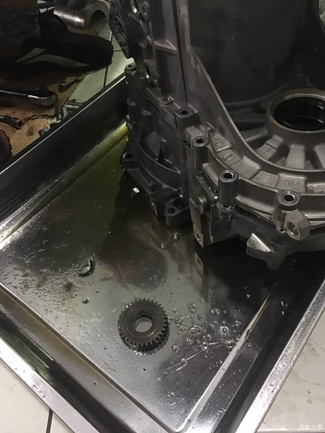 首例mq250变速箱损坏