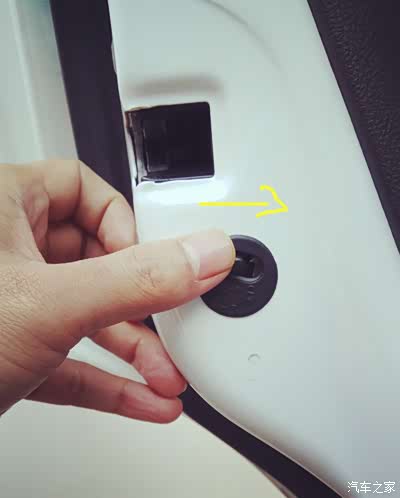 【深圳cs75车友会】397 说说后车门的儿童安全锁_长安cs75论坛_手机