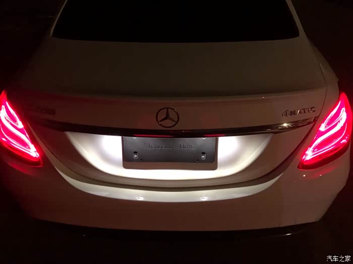 【广东~】c200标轴白外红内提车 内饰贴膜高音改装作业