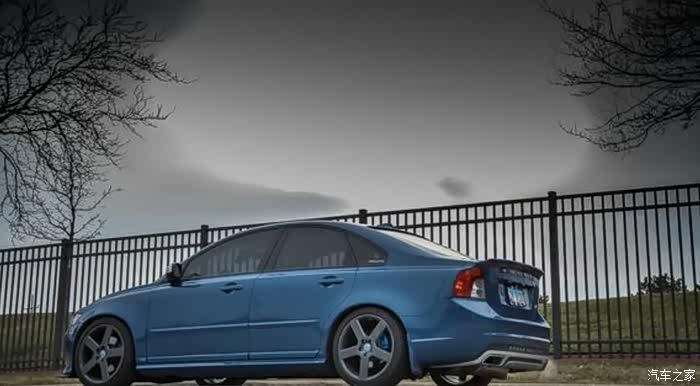 一辆彻头彻尾改装的沃尔沃volvos40北欧风变竞技风