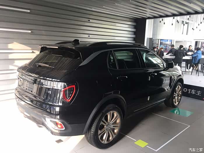 领克01秀出2018高姿态大连领克型黑pro提车分享