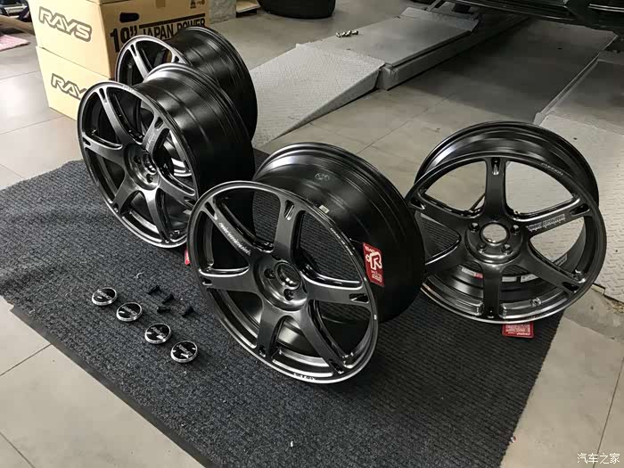 奥迪s4日本19寸rayste037高级锻造轮毂