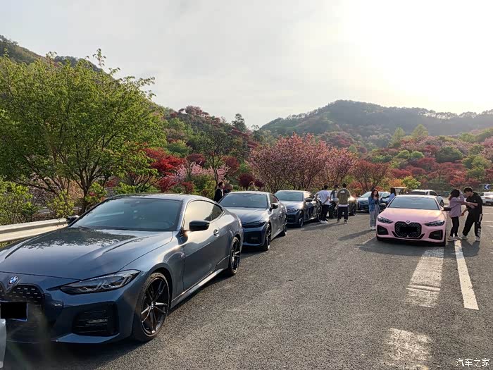宝马新4系车友会浙江区域第一期活动四明山跑山