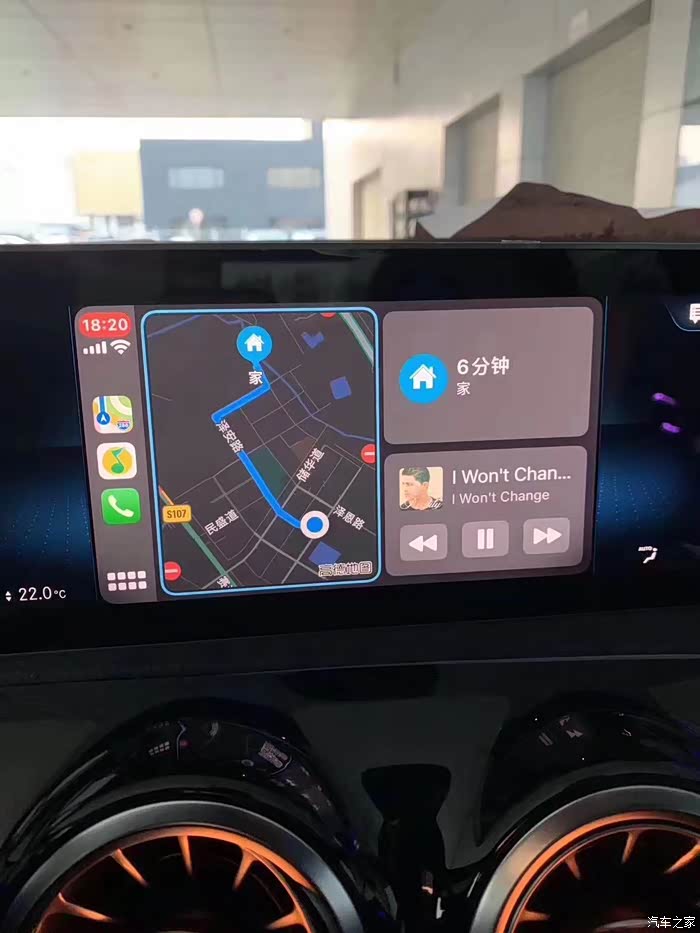 【图】carplay 奔驰新款a glb激活原厂carplay_奔驰a级论坛_汽车之家