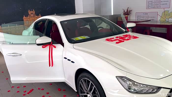 意式优雅玛莎拉蒂ghibli提车作业