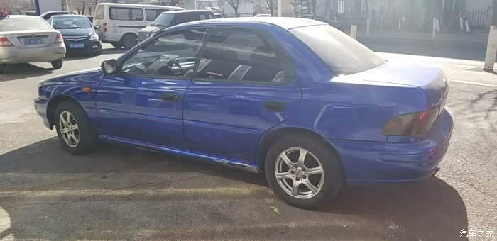 稀有车05年上牌斯巴鲁gc5