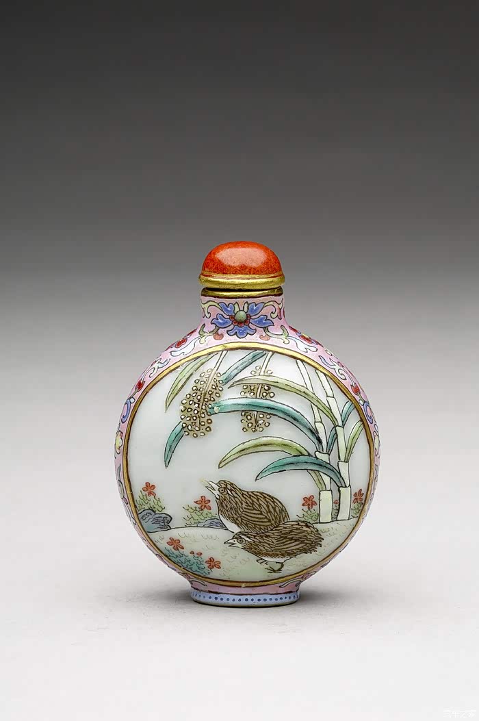 台北博物馆藏的唯美鼻烟壶每一件都是精品啊