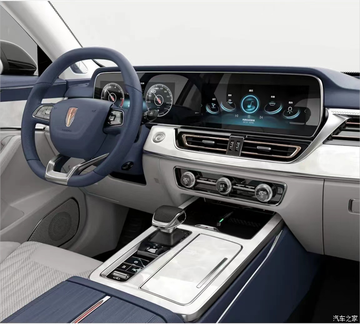 一汽红旗2023款中期大改hs5内饰高清图