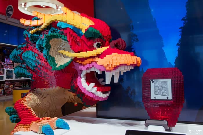 我的大豪越带我逛北京最大乐高店