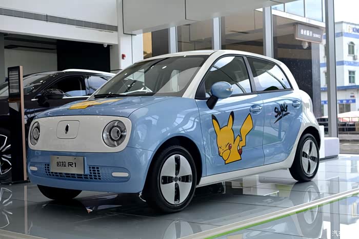 欧拉r1,有点萌的电动车,五一看车记
