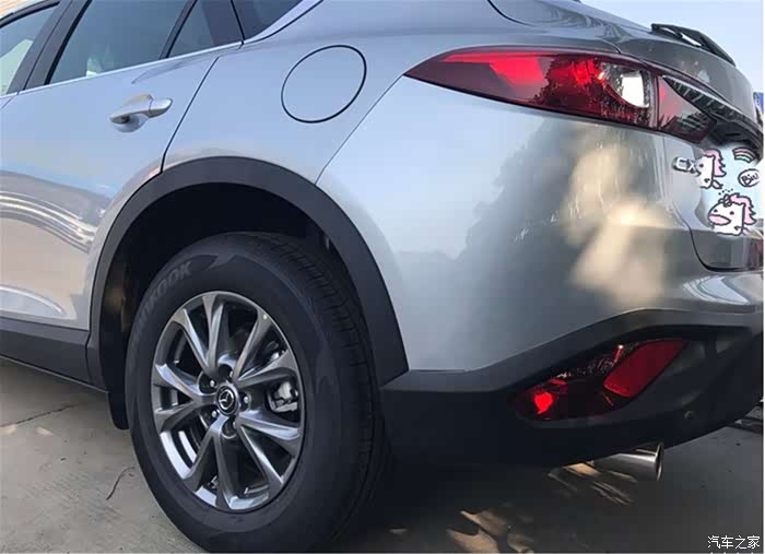 我的银色"cx-4",颜值独树一帜