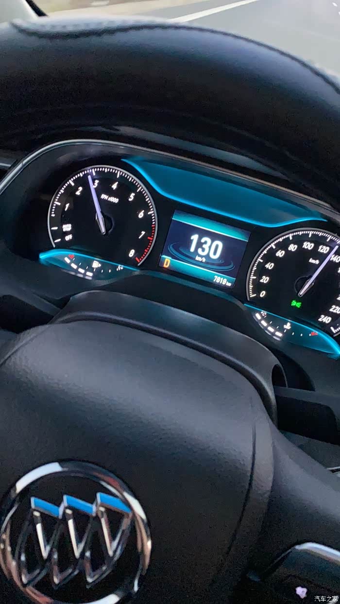 求英朗时速100和120的转数照片