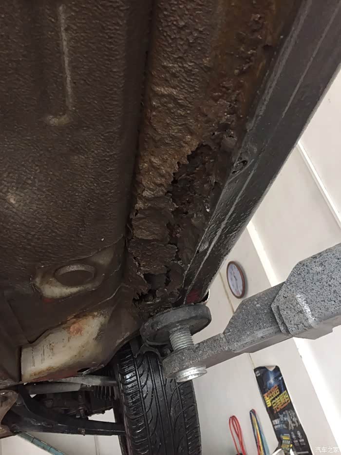 【图】自己修复锈蚀_比亚迪f0论坛_汽车之家论坛