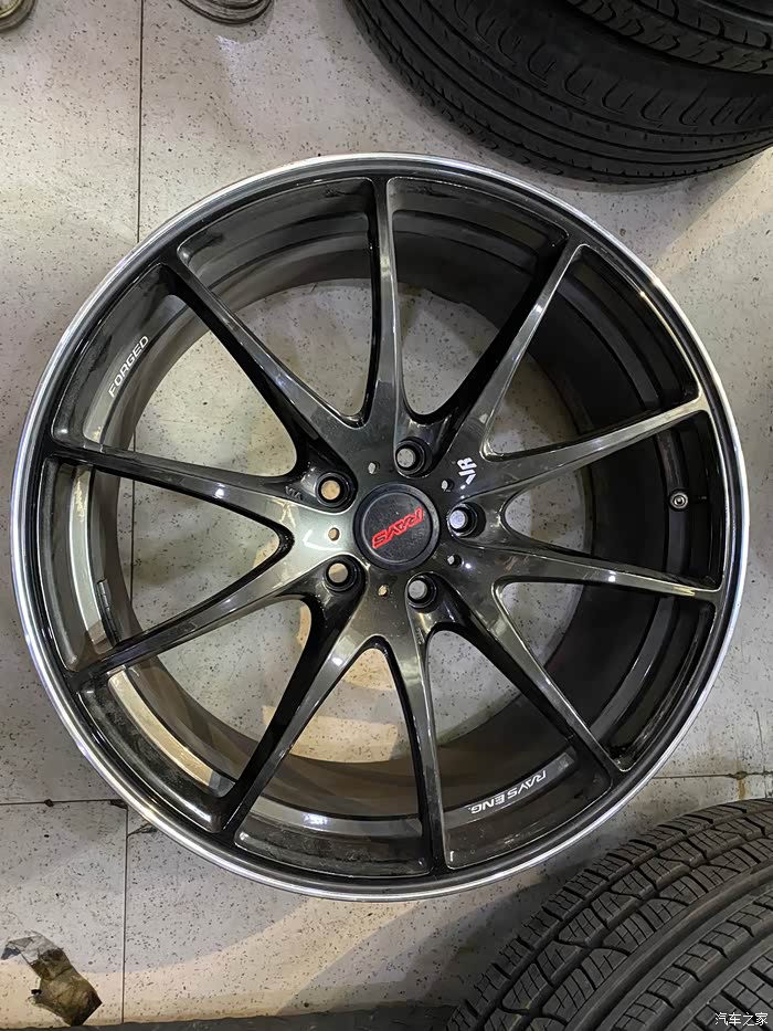 一套raysg2519寸轮毂跑了6000公里内详