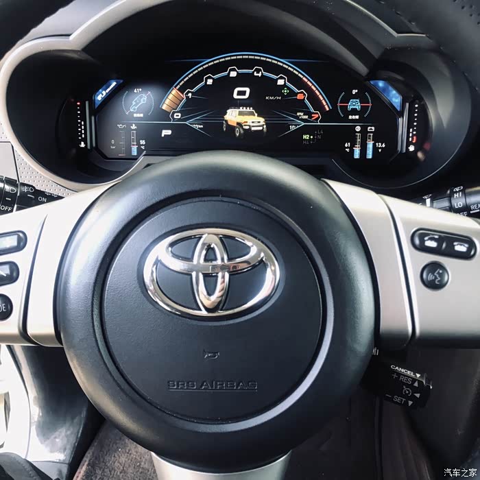 fj酷路泽的液晶仪表盘有人改吗如何