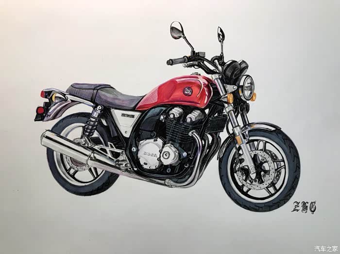 长时间,无意中看见还能用彩铅表现工业产品