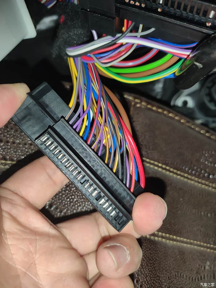 15款朗逸改手扣摄像头