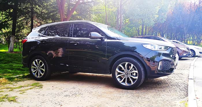 【图】"黑武士"~vv6,夏日用车小分享!_魏牌 vv6论坛_汽车之家论坛