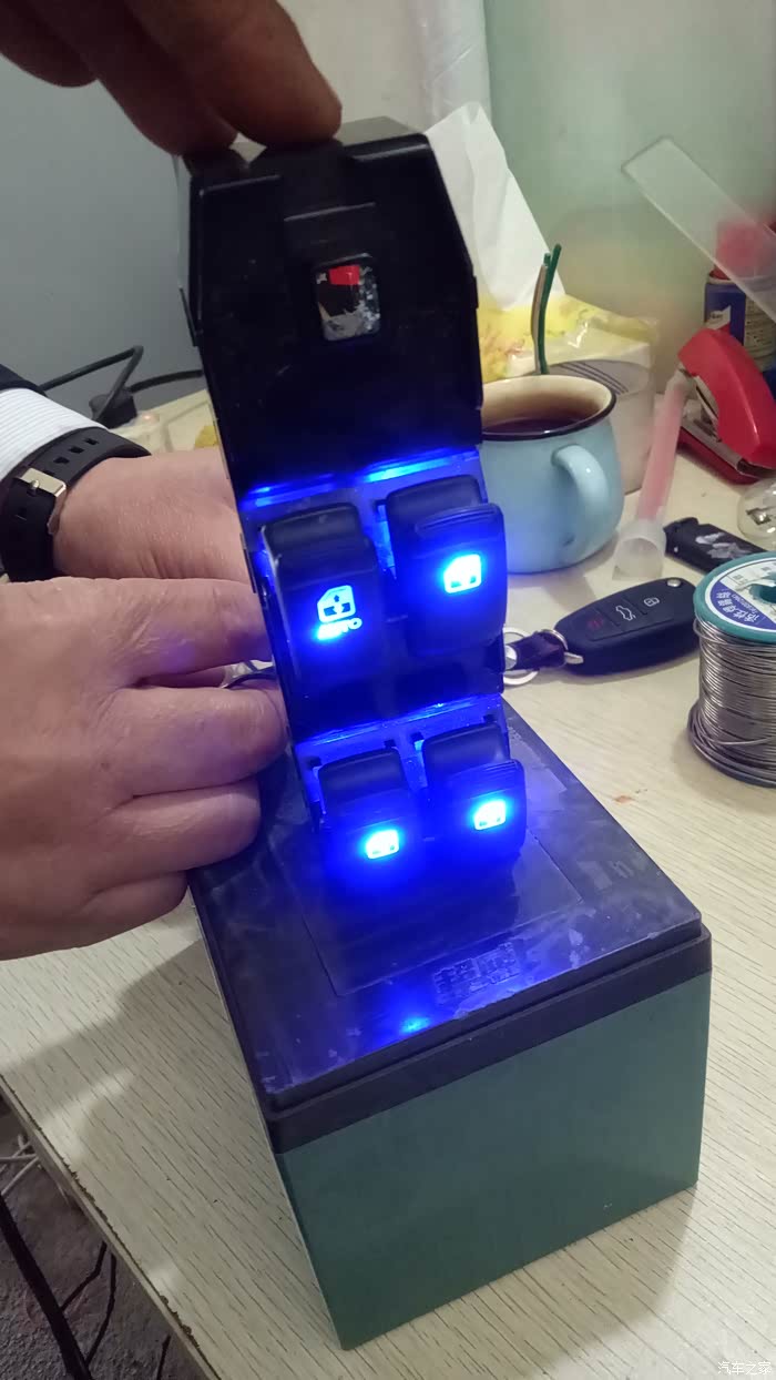 继续折腾按键灯