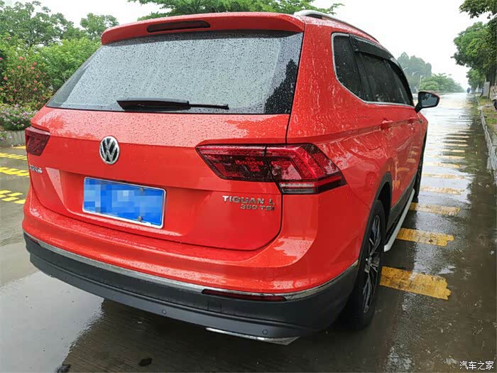 炙热红色,多情的是我的途观l