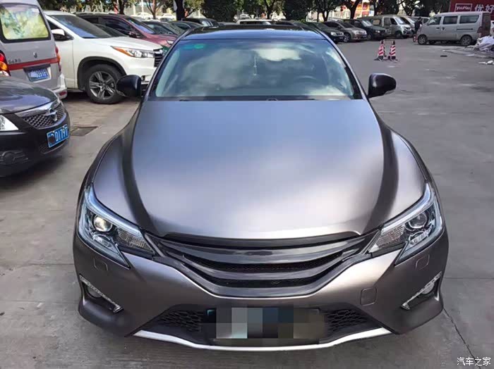 锐志全车改色战斗灰